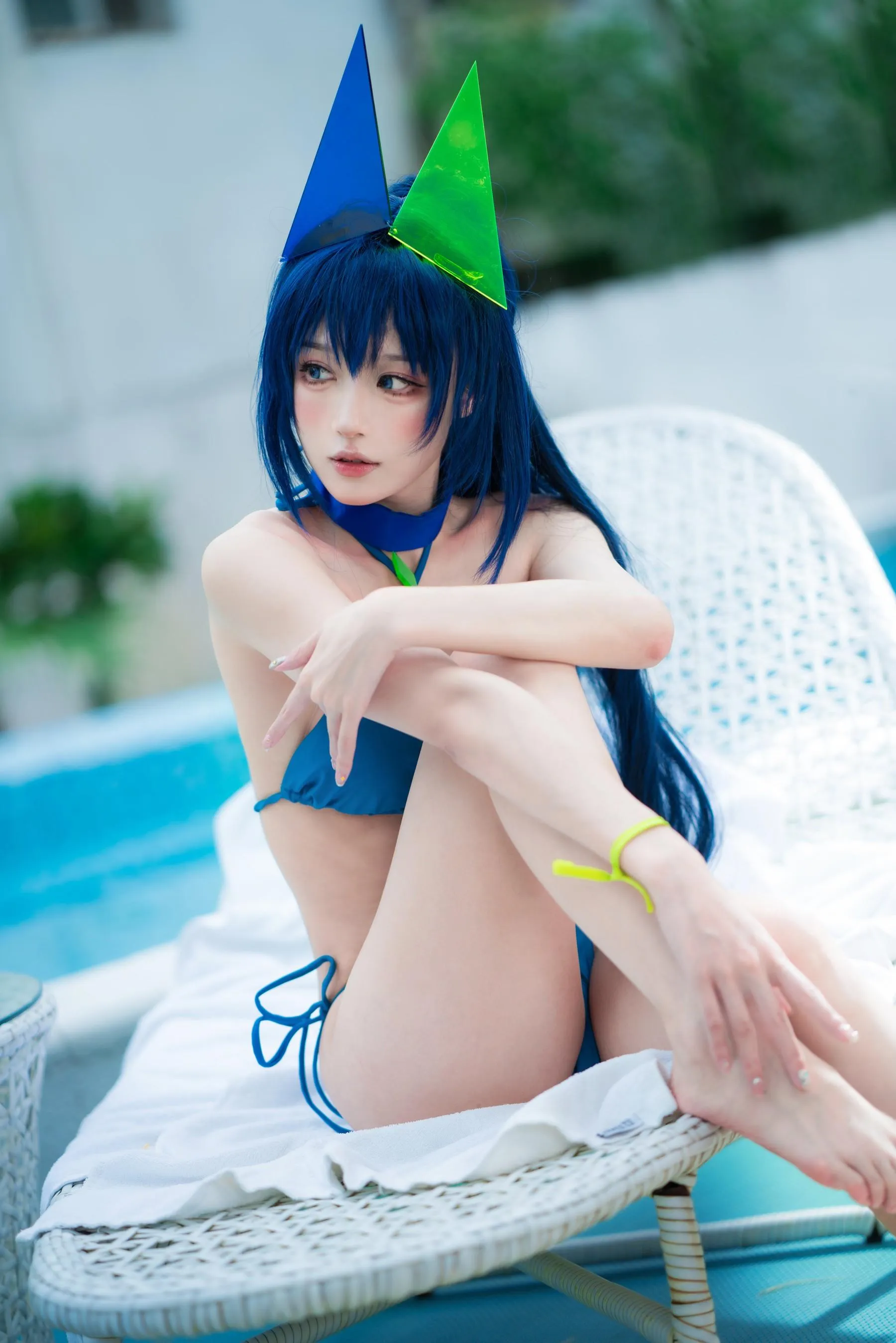 阿包也是兔娘 – NO.79 花园泳装 [37P]插图2